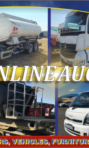 Trucks, Trailers, Vehicles with Office & Household Furniture!