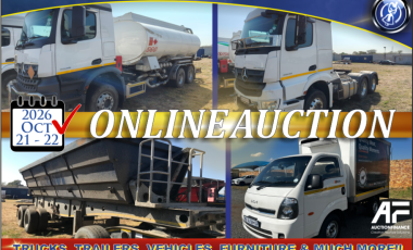 Trucks, Trailers, Vehicles with Office & Household Furniture!